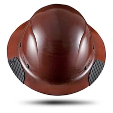 Lift Safety HDF-15NG Dax Full Brim Fiberglass Composite Hard Hat - Natural