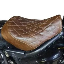 Solo/Rider Low Rider Touring Seat Fits Royal Enfield Super Meteor 650 Free Ship