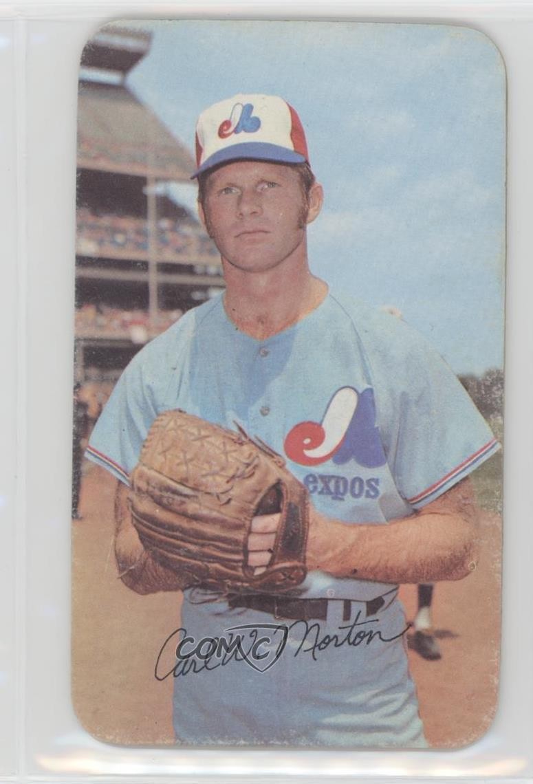 1971 Topps Super Carl Morton #28