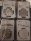 Morgan Silver Dollars NGC  Ms Slabs  4 Lot 82s 83o 84o 88o Ms61 62 Value Lot 90%