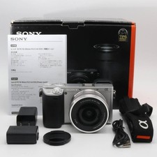 Sony 6400 Power Zoom Lens Kit ILCE-6400L Silver Sony E-mount Set Working