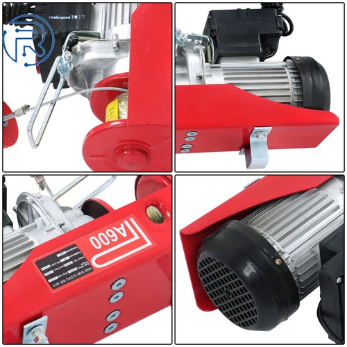 Polipasto eléctrico de 1320 lb y control remoto inalámbrico, altura de elevación de 40 pies/20 pies 110 V - Imagen 15 de 15