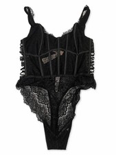Victoria's Secret Lace Bodysuit XL NWT