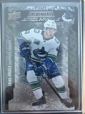 2019-20 Upper Deck Credentials Quinn Hughes RC Steel Wheels #SW20 Canucks