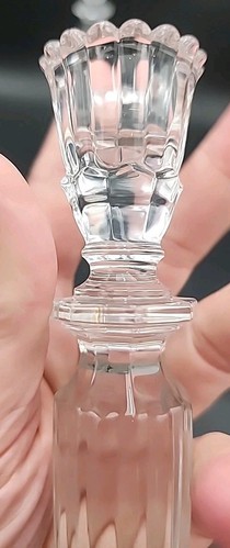 Vintage Candlestick Holders Clear Crystal Glass 8-Sided "BEAUTIFUL" "NEW" - Picture 15 of 21