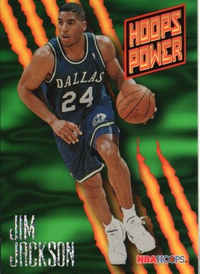 1994-95 Hoops #PR-11 Jim Jackson Hoops Power (Stat Power Ratings)
