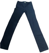 Celebrity Pink Girls Black Button Zip Stretch Long Pants Girls Size 12