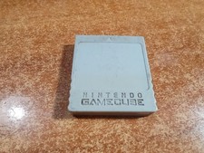 Nintendo GameCube 59 Blocks Memory Card DOL-008 TESTED 