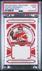 2024 NATIONAL TREASURES HEIRLOOMS RELICS #HPMS PATRICK MAHOMES II 25/49 PSA 9