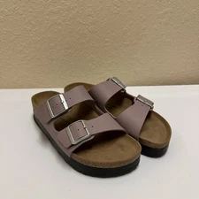 BIRKENSTOCK Papillio Purple Vegan Platform Sandals Women's 41 (US 10)