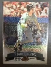 1998 Topps Finest - Todd Helton #111 with Protective Coating HOF Rockies NM