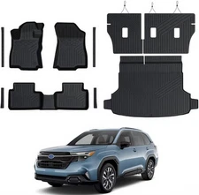 Floor Mats Set for 2025 2026 Subaru Forester car Accessories, Full Coverage All