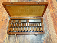 Mitutoyo Gauge Block Set 516-423 BE4-36-3 Grade 3 Inch Set With Case