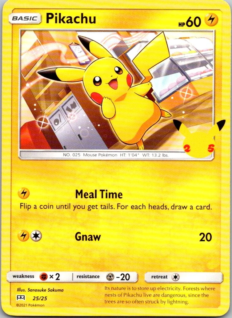 25+ McDonald's 25th Anniversary Pokémon TCG Cards for sale