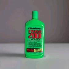 Vintage (1997) Turtle Wax Finish 2001 Car Polish Hard To Find - 90% Full