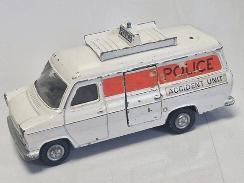 Dinky Ford Transit Police Accident Unit Van Vintage.