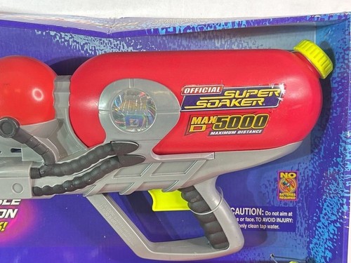 Official Super Soaker DOUBLE Action Pack MAX-D 5000 Unused In Original Packaging - Picture 6 of 13
