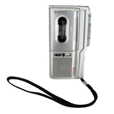 Parts Only Sony Voice Recorder Clear Voice Plus VOR M-670V Microcassette-Corder