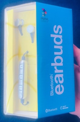 Digital Basics Air Earbuds Bluetooth Headphones NEW Color Silver SEALED NIB