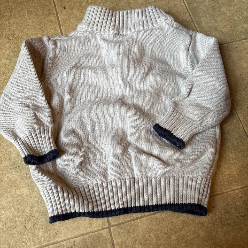 Sudadera Pullover Gymboree Niños Dinosaurio con Cuarto de Cremallera Foto 3 de 3