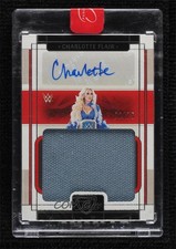 2024 Panini Three Count WWE Massive Mat 2/75 Charlotte Flair #MM-CFL Auto lz7