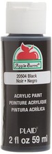Apple Barrel Acrylic Paint in Assorted Colors 2 Ounce , 20504 Black