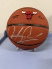 Dennis Rodman Chicago Bulls Autographed Basketball With COA Swartz Sports