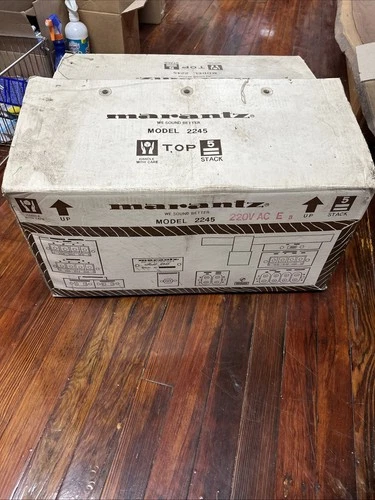 marantz receiver vintage 2245 With Original Box. Not tested
