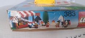 LEGO 383 Knight's Tournament with Box  And I Struction Manual Complete Vintage 