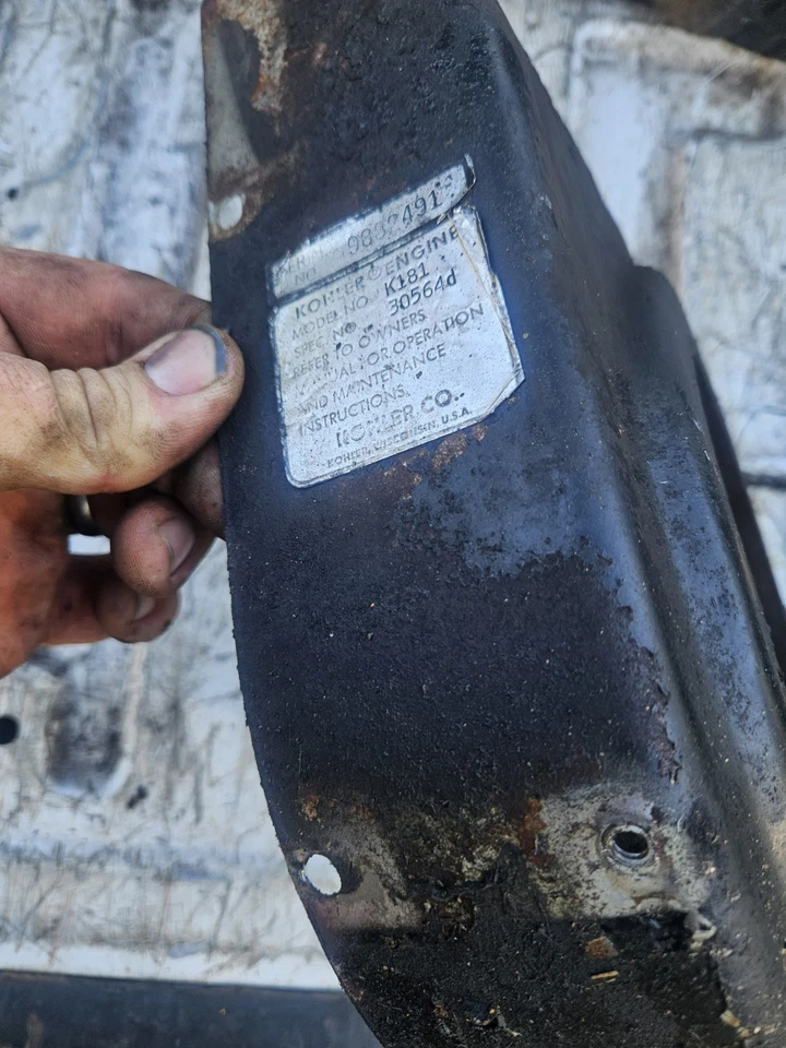 Cubierta Cub Cadet 73 Kohler K161 K181 Foto 2 de 3