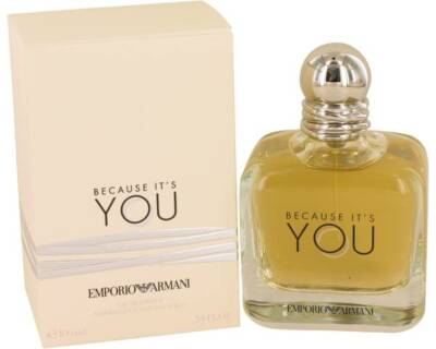 Emporio Armani Because It's You for Women 100ml 3.4oz Eau De