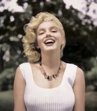 1957 Marilyn Monroe Original Photo Sam Shaw Stamped Roxbury Connecticut