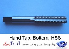 1 3/8-12 UNF Hand Tap Bottoming GH4 Limit 4 Flute HSS Bottom Chamfer Bright