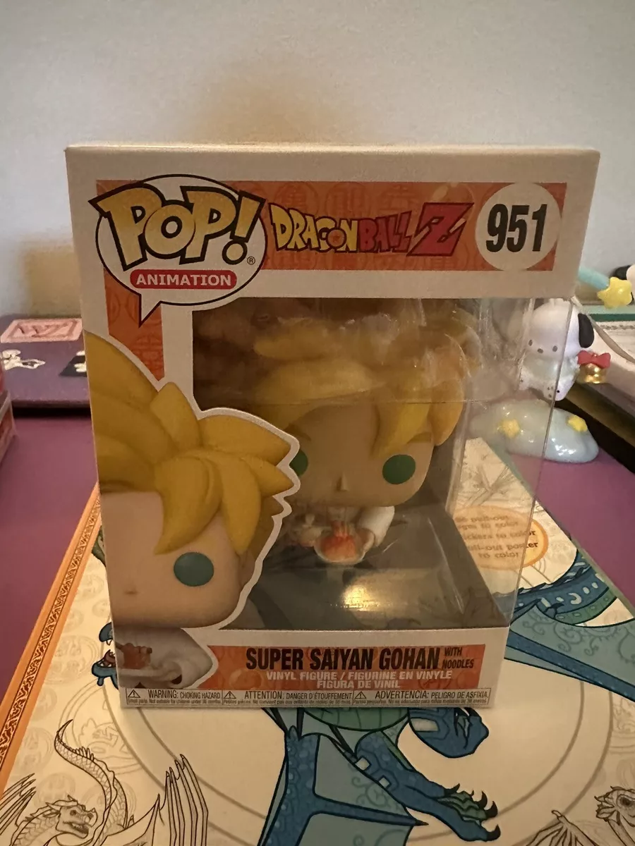 Funko Pop Animation Dragon Ball Z Super Saiyan Gohan Eating