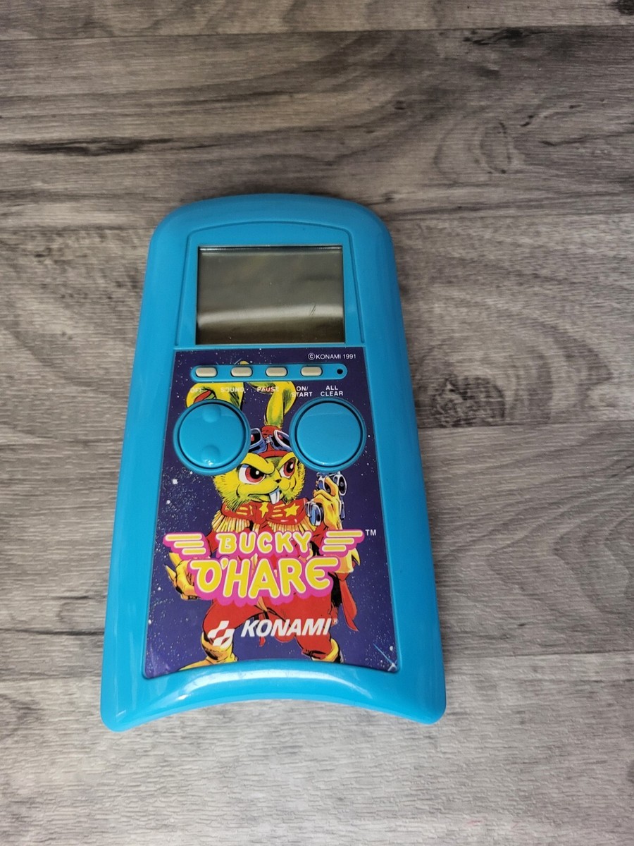 Konami Vintage 1991 Bucky O'Hare Handheld Game Japan Tested Konami Vintage 1991 Bucky O'Hare Handheld Game Japan Tested
