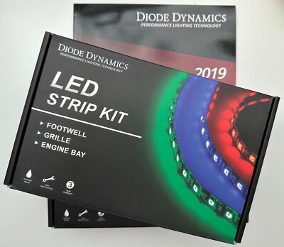 Diode Dynamics Blue LED Enginge Bay Kit DD0243 und Add-On Kit DD0236 OVP, neu