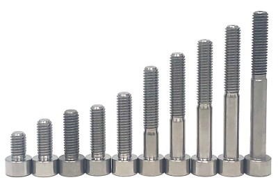 M6 Titanium Socket Head Bolt Fastener (10,15,18,20,25,30,35,40,45,50,55,60 mm)