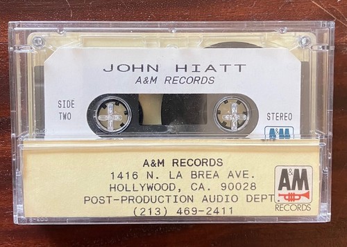 John Hiatt Stolen Moments Advance Cassette Pre-Title 1990 A&M EX Plays Great! - Picture 3 of 4