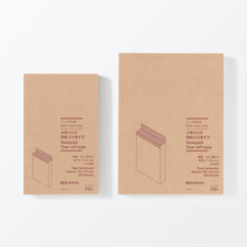 Muji Notepad with Hook Hole Daily type 99x134mm 248 Sheets From Japan