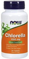 Now Foods Chlorella 1000 Mg 60 Tablets
