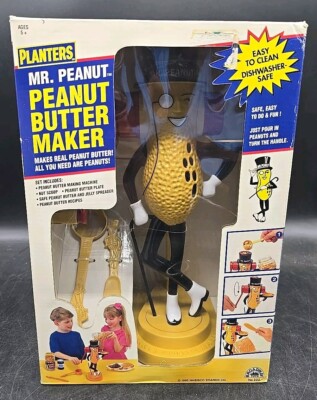 MR．PEANUT☆BROADWAY  TOYS  マーさん専用 Vintage 1996 Planters Mr Peanut Peanut Butter Maker Broadway
