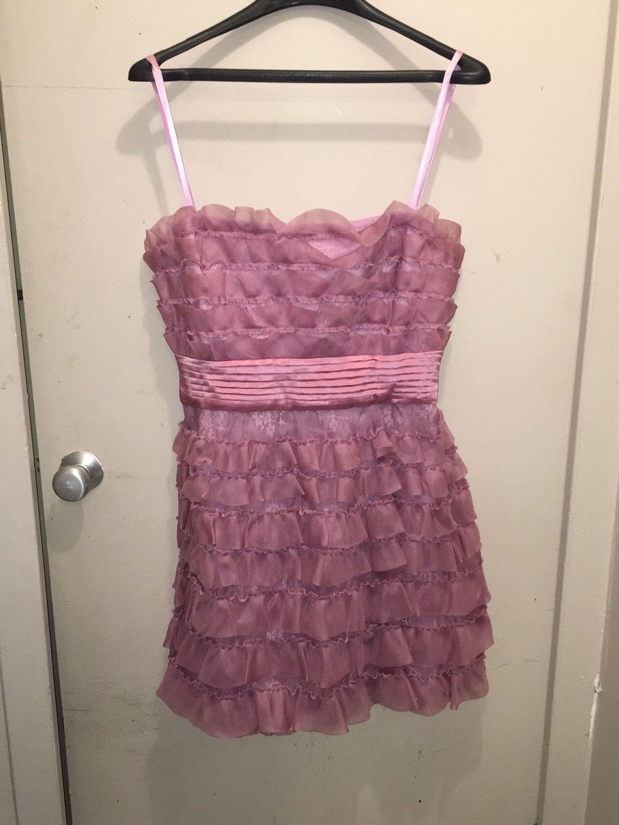 SALE!【BCBG MAXAZRIA】Strapless Bottom Ruffle Cotton Gown NWT BCBG MAX AZRIA STRAPLESS RUFFLE DRESS - SZ 12 RTL $398