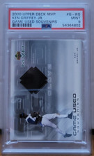 KEN GRIFFEY JR 2000 UD MVP GAME USED GLOVE #G-KG PSA 9 MINT POP ONLY 2 no 10s