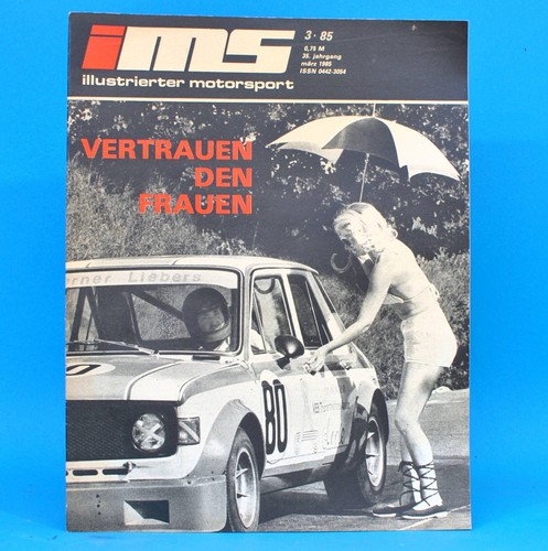 DDR Illustrierter Motorsport IMS 3 1985 Audi Horch Coswig Senftenberg Zwickau L