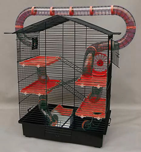 Cage animal XXL noir