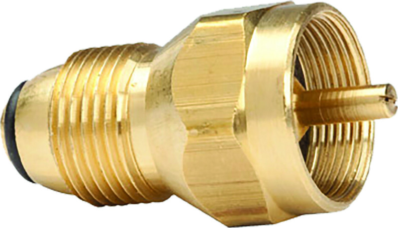 Mr. Heater F276172 Brass Propane Tank Refill Adapter Easy Refill Small Cylinders