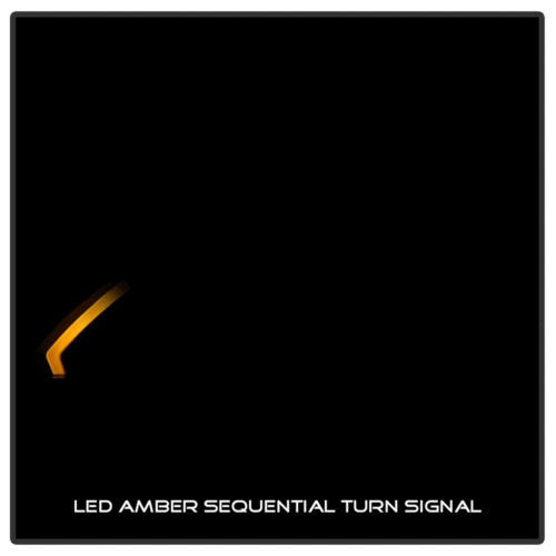 Black Smoke LED DRL Sequential Projector Headlights For 2008-2015 G37/Q60 Coupe - Picture 3 of 12