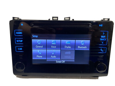 2017-2019 Toyota Corolla Radio Stereo CD Player Touch-Screen 86140