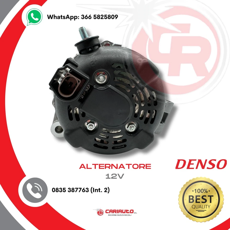 Alternatore 150A 14V Denso Land Rover Discovery IV Range Rover Sport 3.0 2010 - Immagine 4 di 4
