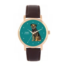 Toff London TLWS-60376 Ladies Border Terrier Dog Watch
